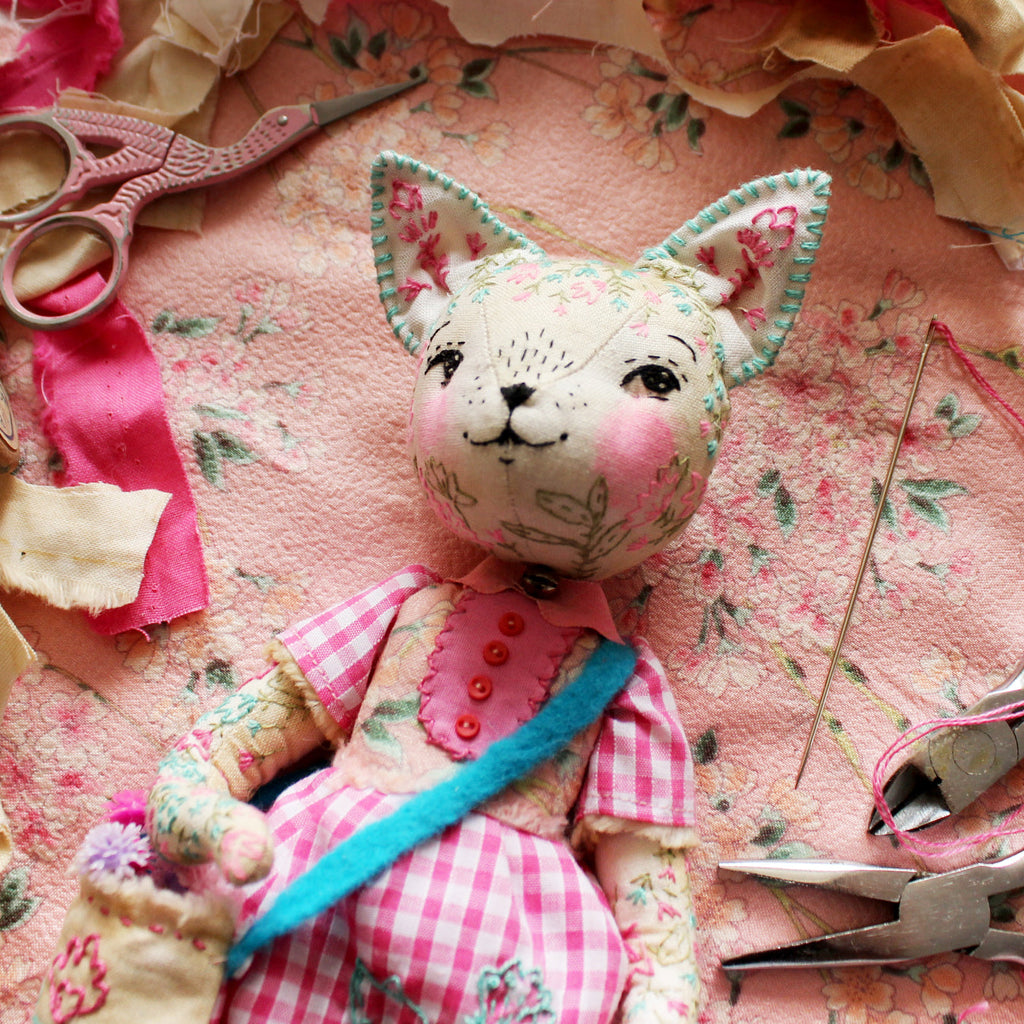 2 DAY Doll Making Workshop at the Cat Cabin (Saturday 15th - Sunday 16th August)