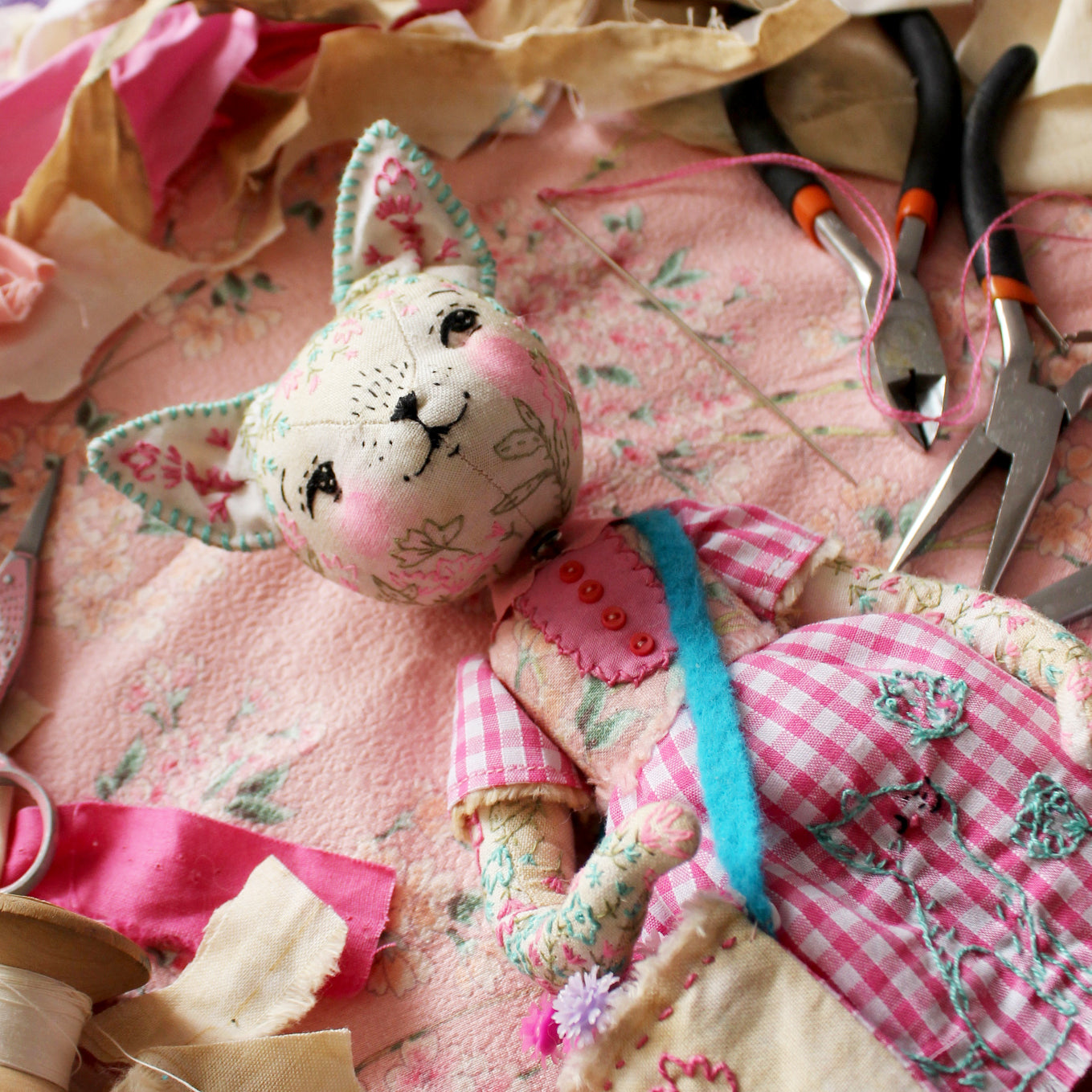 2 DAY Doll Making Workshop at the Cat Cabin (Saturday 15th - Sunday 16th August)