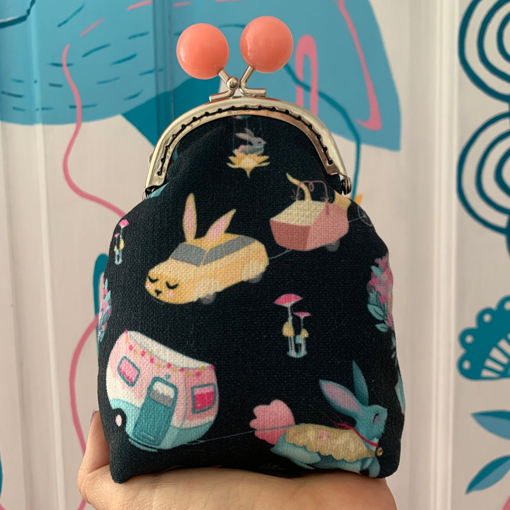 Bunnyville Biscuit Bobble Purse - SALE - SLIGHT SECOND/EX DISPLAY