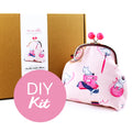 DIY KIT - Sewing Cats Jumbo Bobble Purse