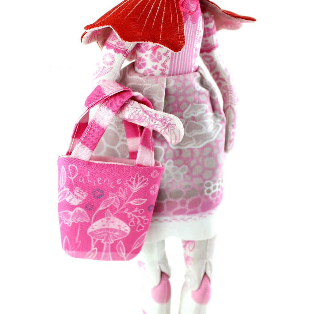 DIY Kit - Patience the Mushroom Girl with 20 Zen cards of hope - FREE UK SHIPPING