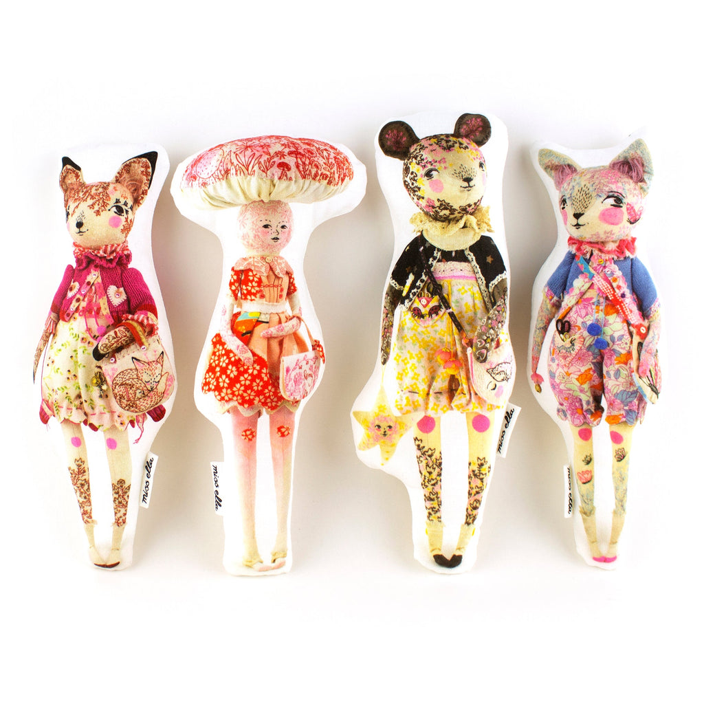 DIY Sewing Kit - 4 collectible characters (PLUS SANDRINE!) - Stuffing NOT included
