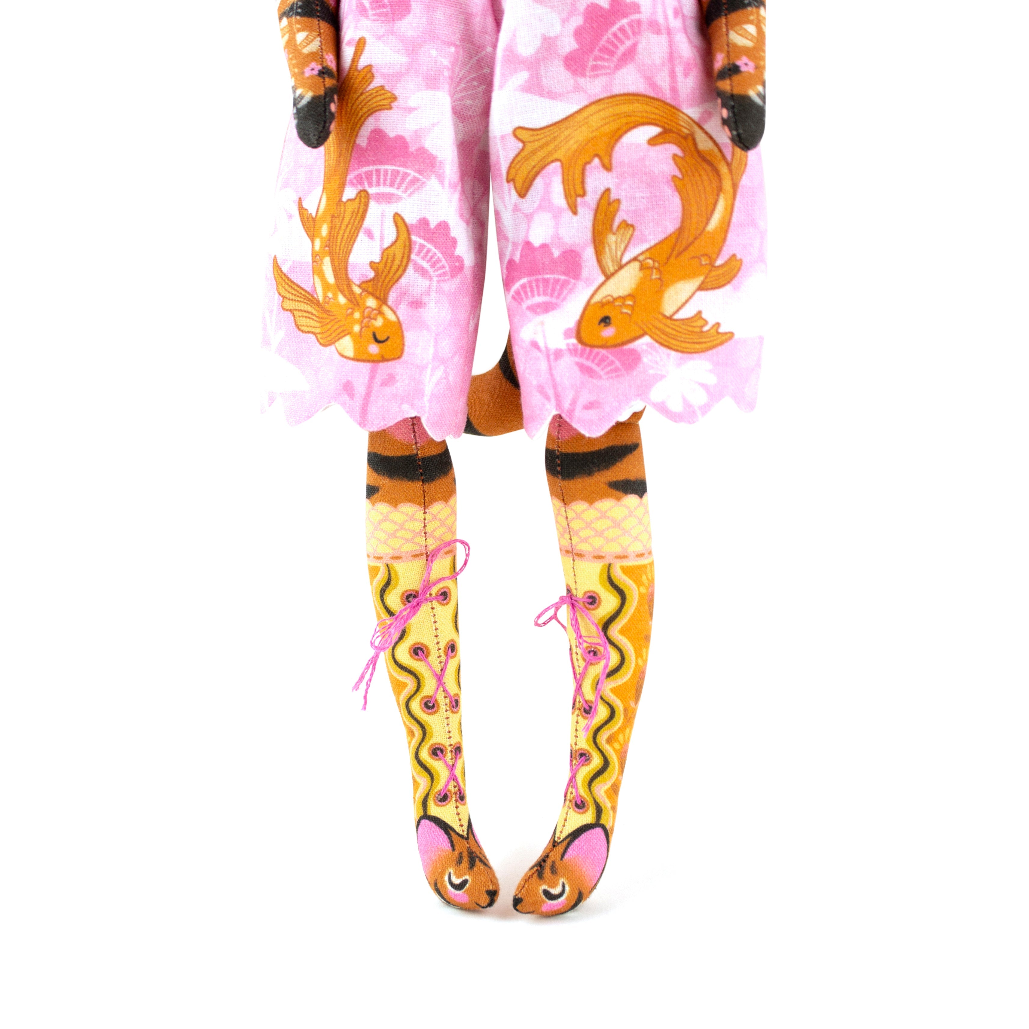 DIY Kit - Tiger Girl Alice and her Cub Celeste - FREE UK SHIPPING