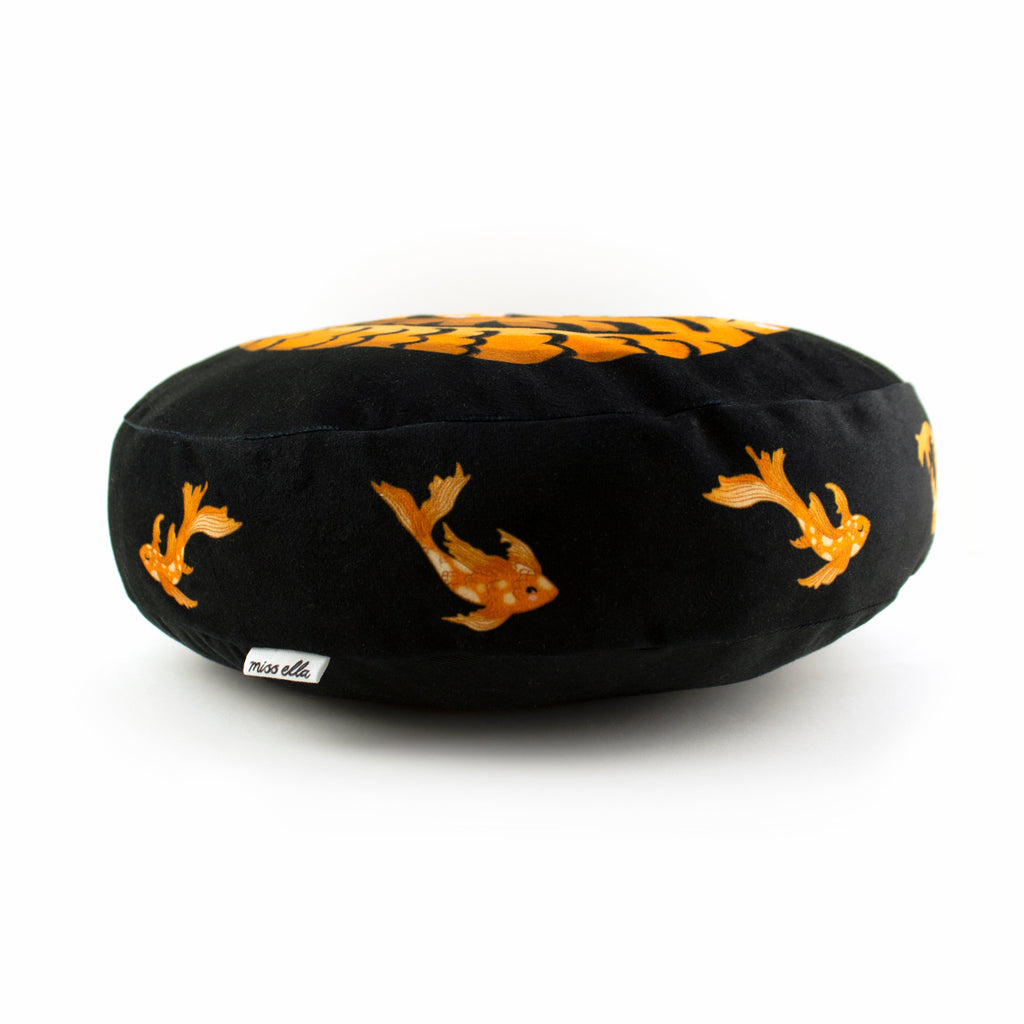 Tiger Cushion - 3 colours - velvet throw pillow