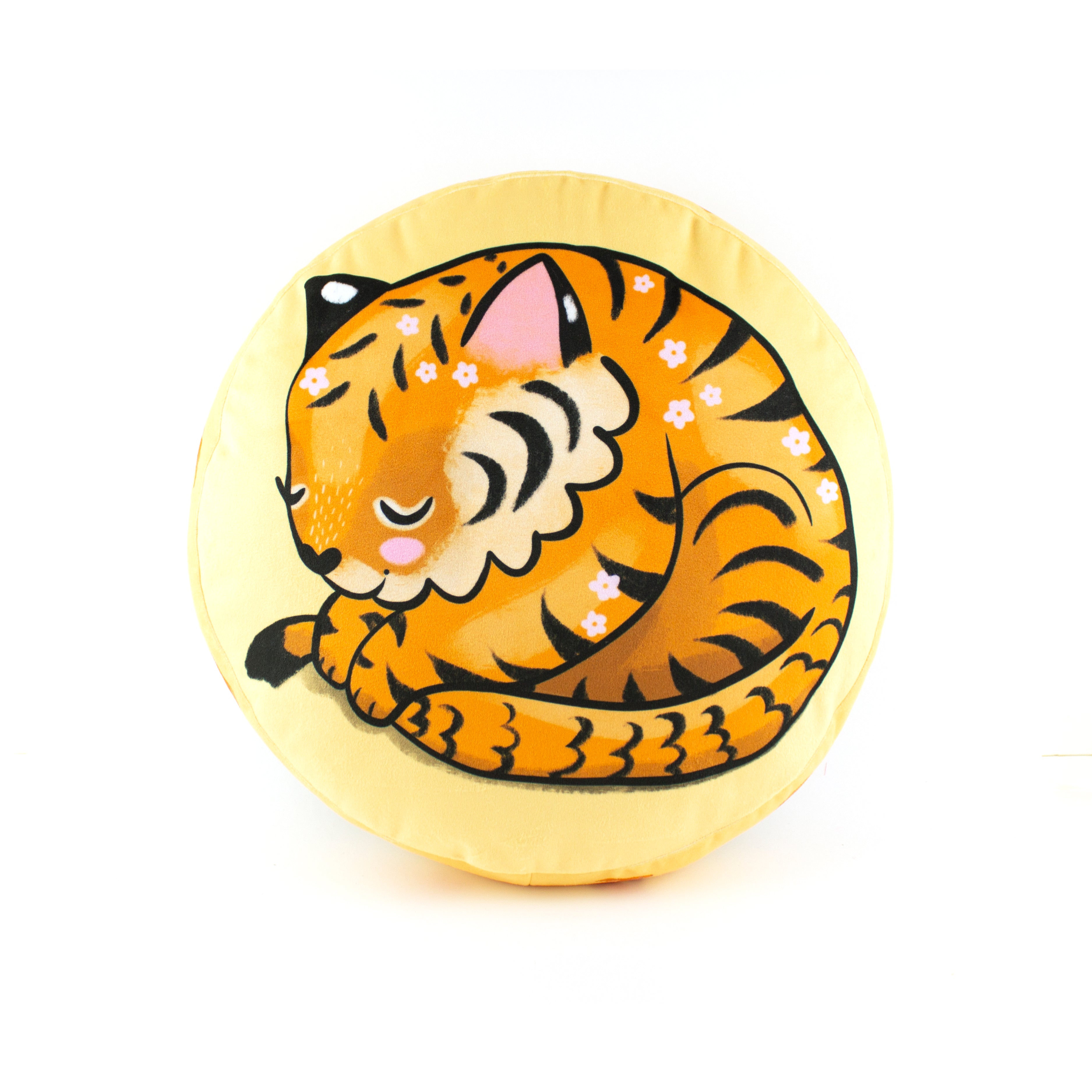 Tiger Cushion - 3 colours - velvet throw pillow