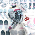 DIY Kit - Moon Girl and Ruby Rabbit with 12 page Mini Story book - FREE UK SHIPPING