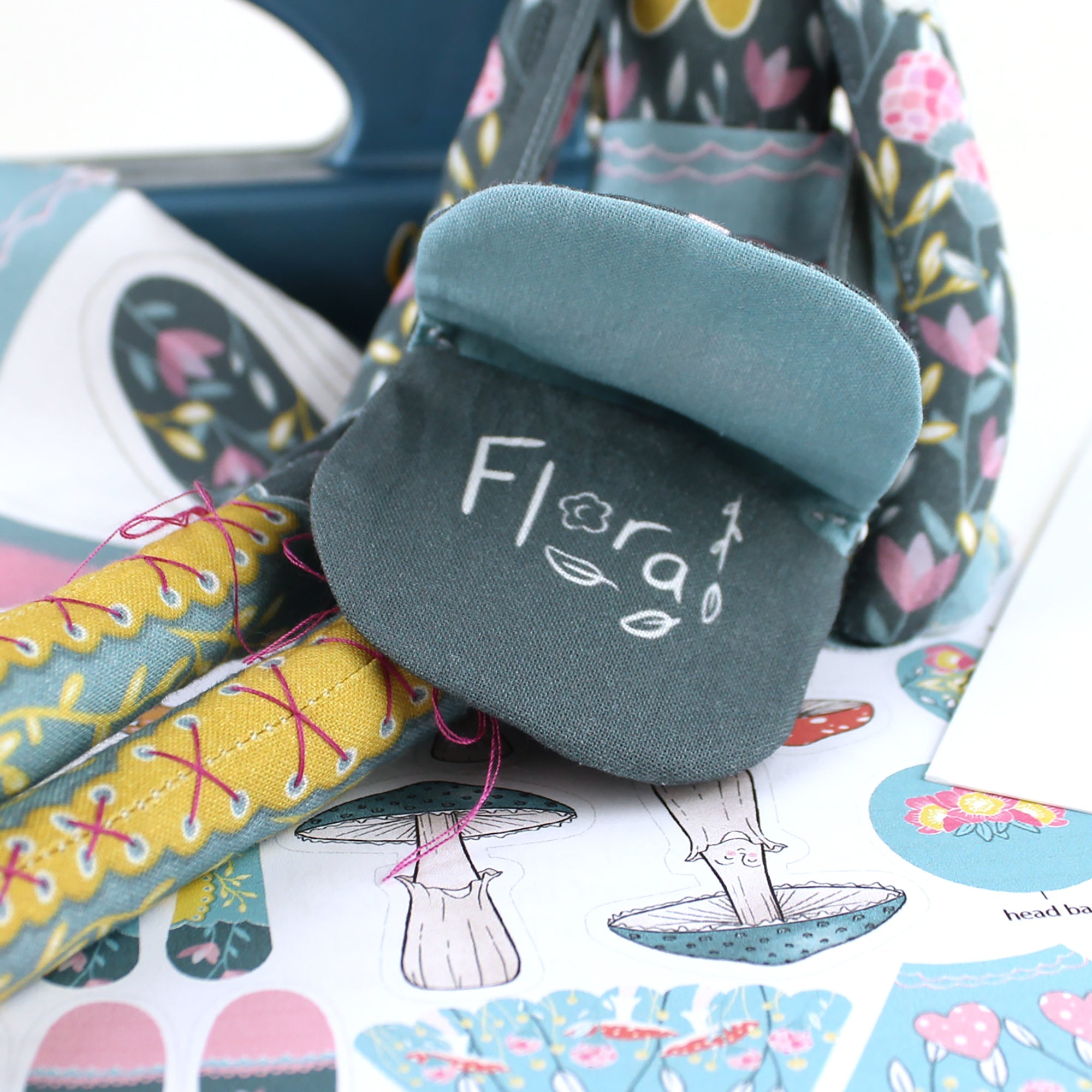 DIY Kit - Flora the Forager and Mushroom Book