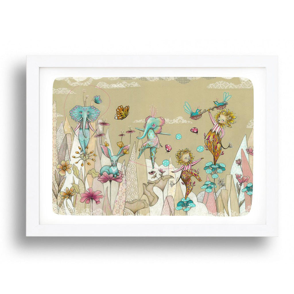 Floral Circus Print