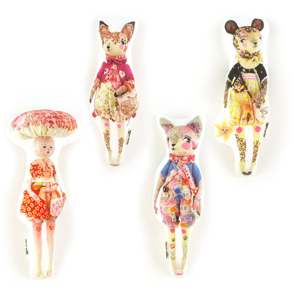 DIY Sewing Kit - 4 collectible characters (PLUS SANDRINE!) - Stuffing NOT included
