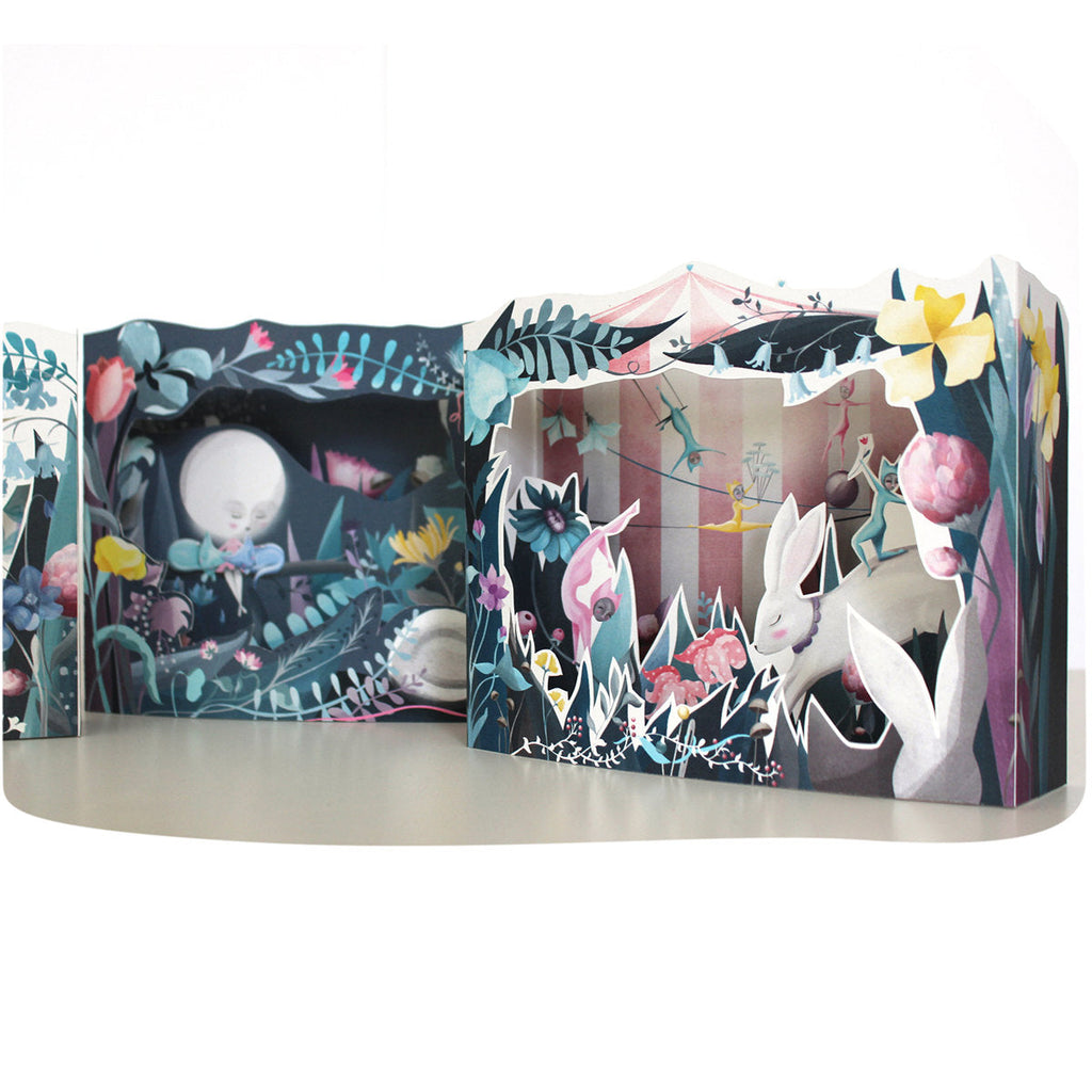 Cat Moon Diorama Book (Makes up 3 dioramas)