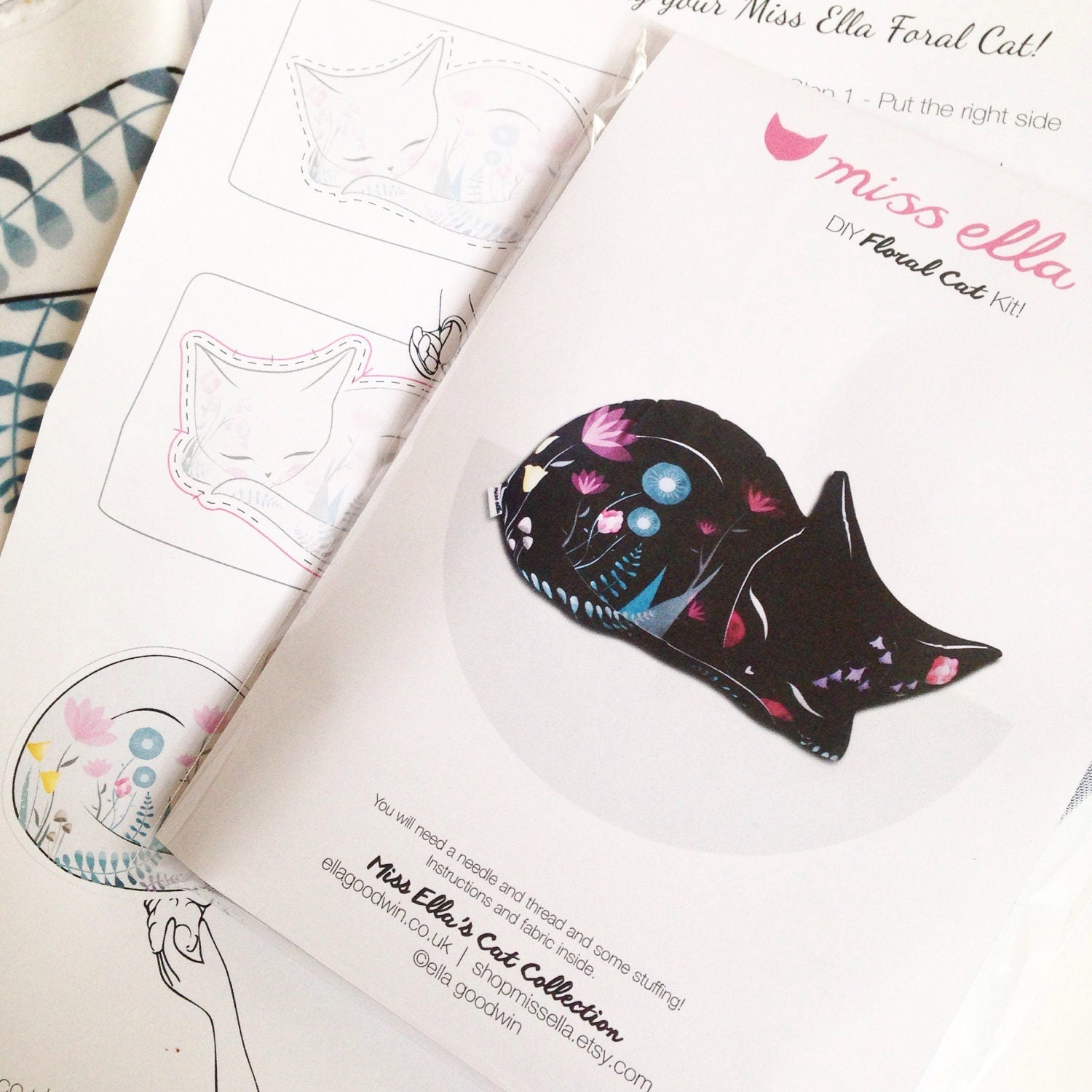 DIY Cat Cushion KIT