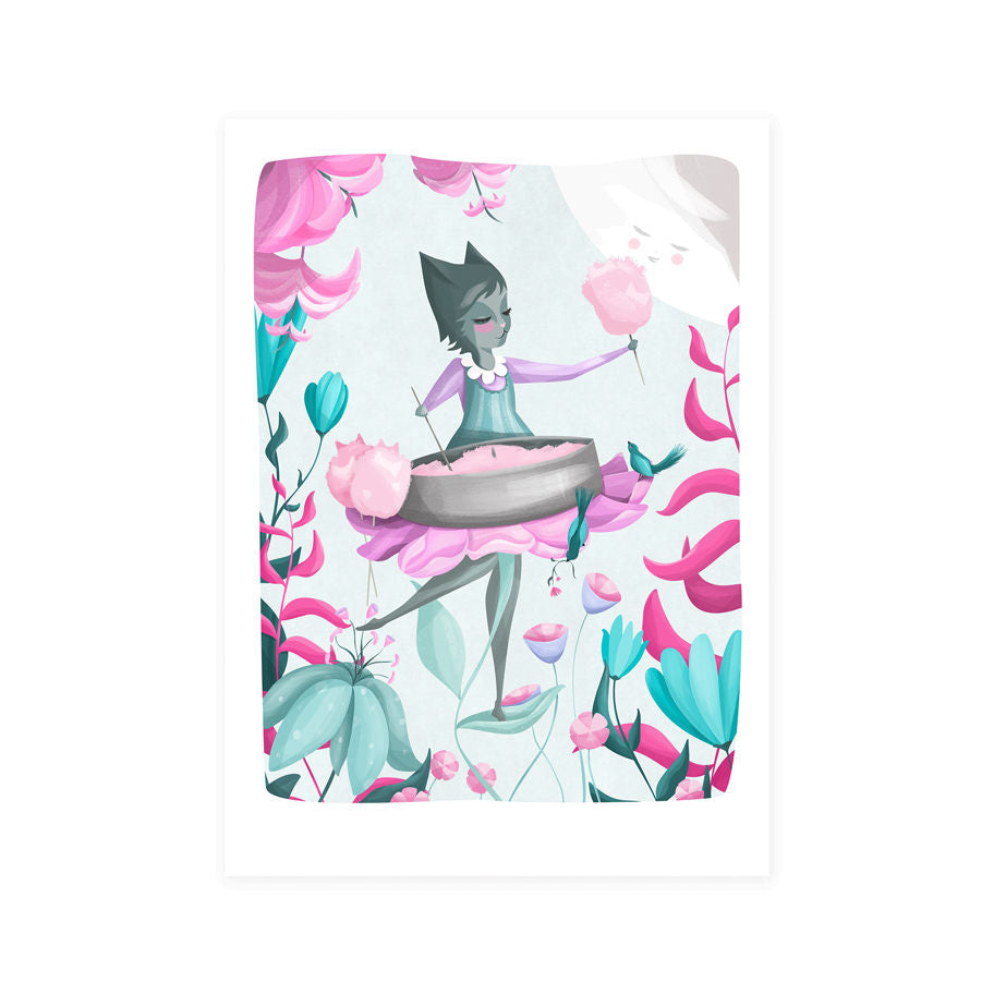 Cotton Candy Mandy Print