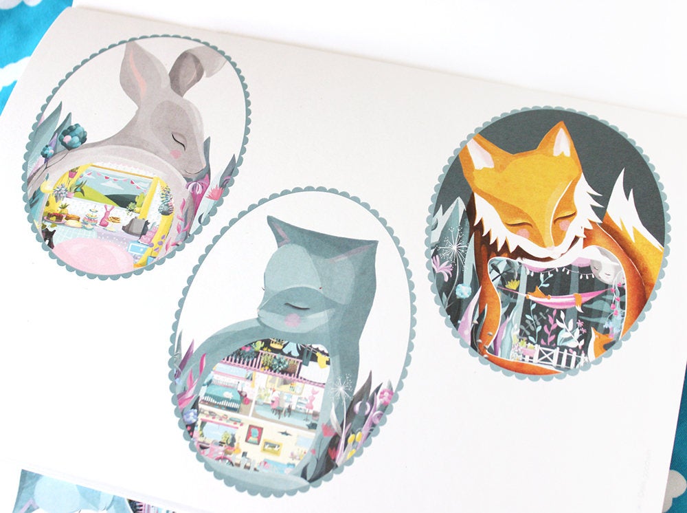 Dream Home Diorama Book - (Makes up 3 dioramas)