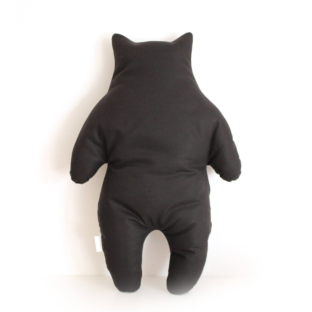 Black Wombat Cushion