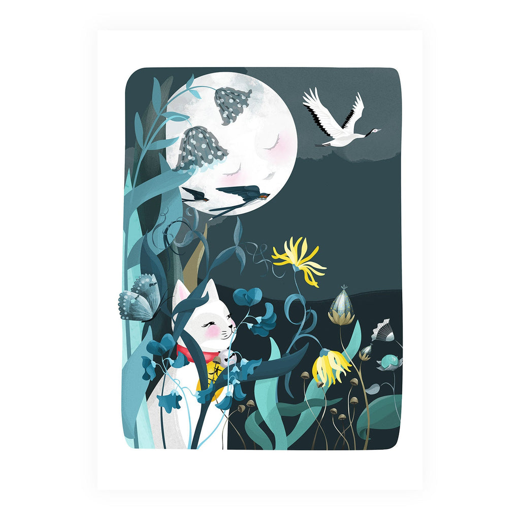 Lucky Cat Print