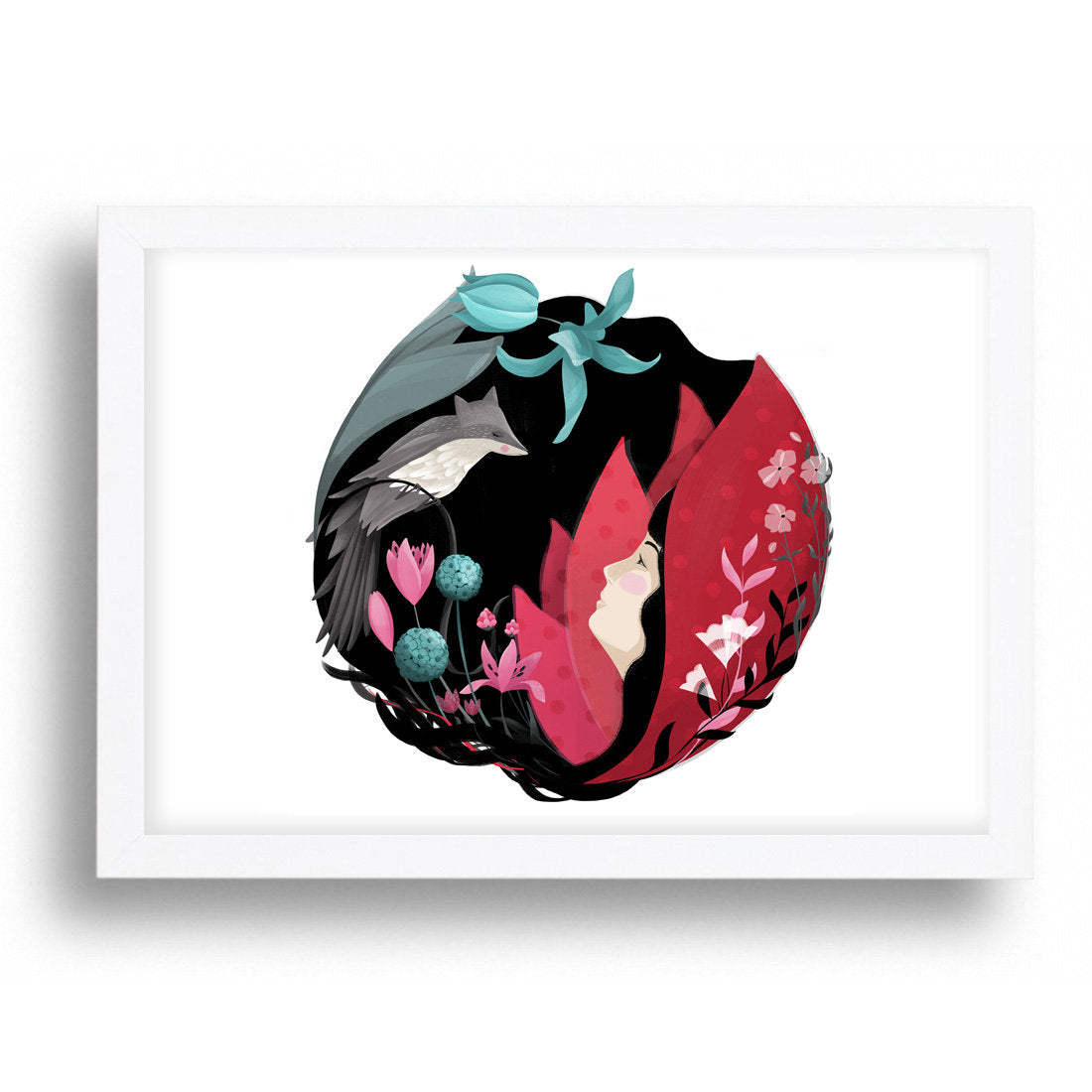 Red Riding Hood Print