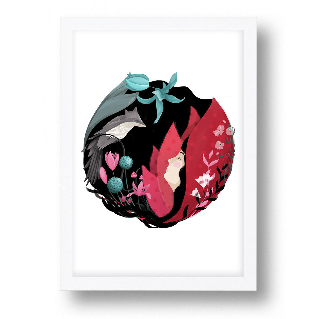 Red Riding Hood Print