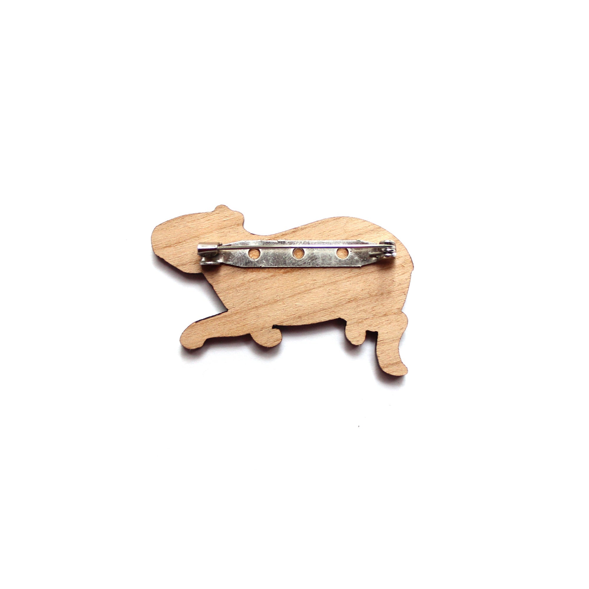 Capybara Brooch