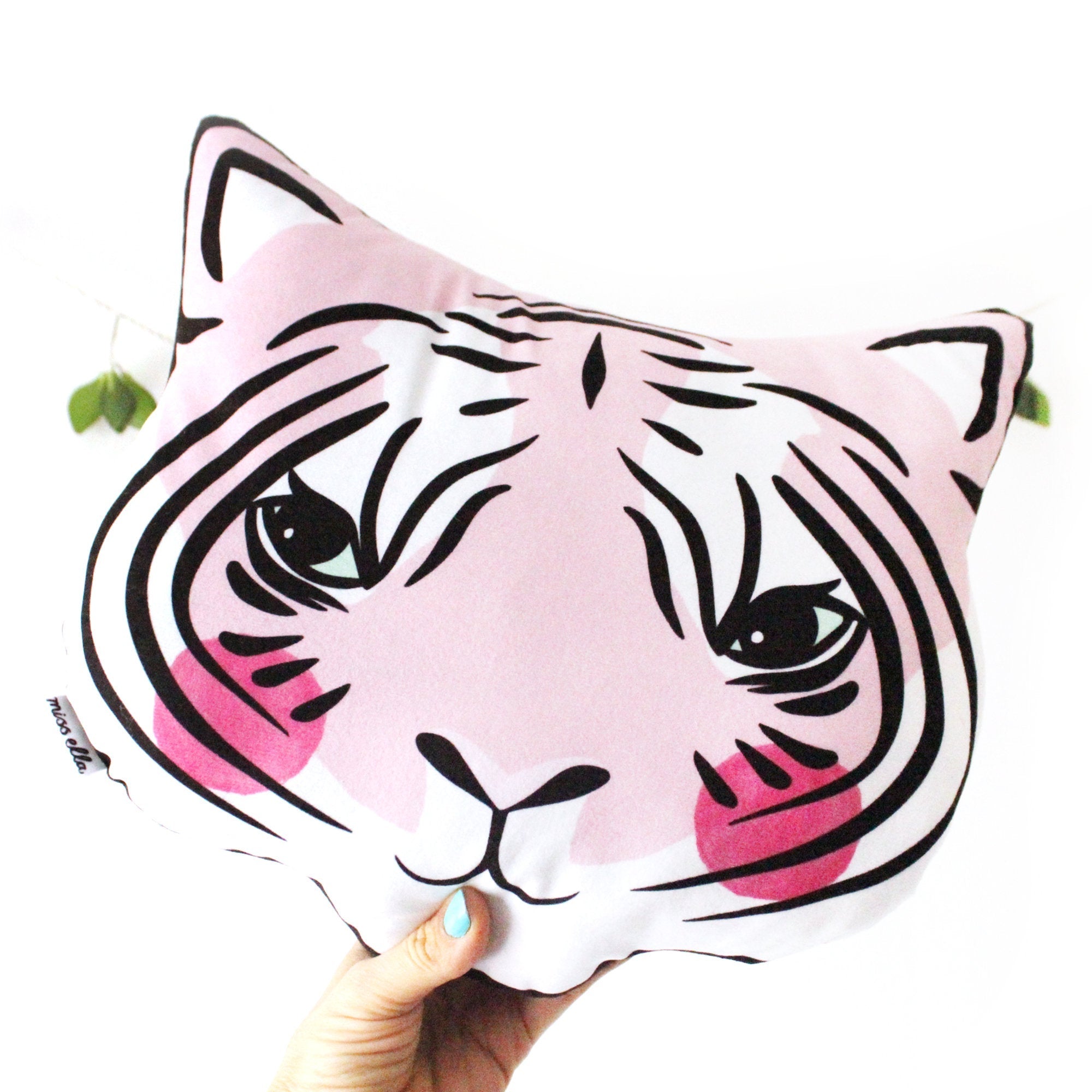 Tiger Cushion - Various Colours