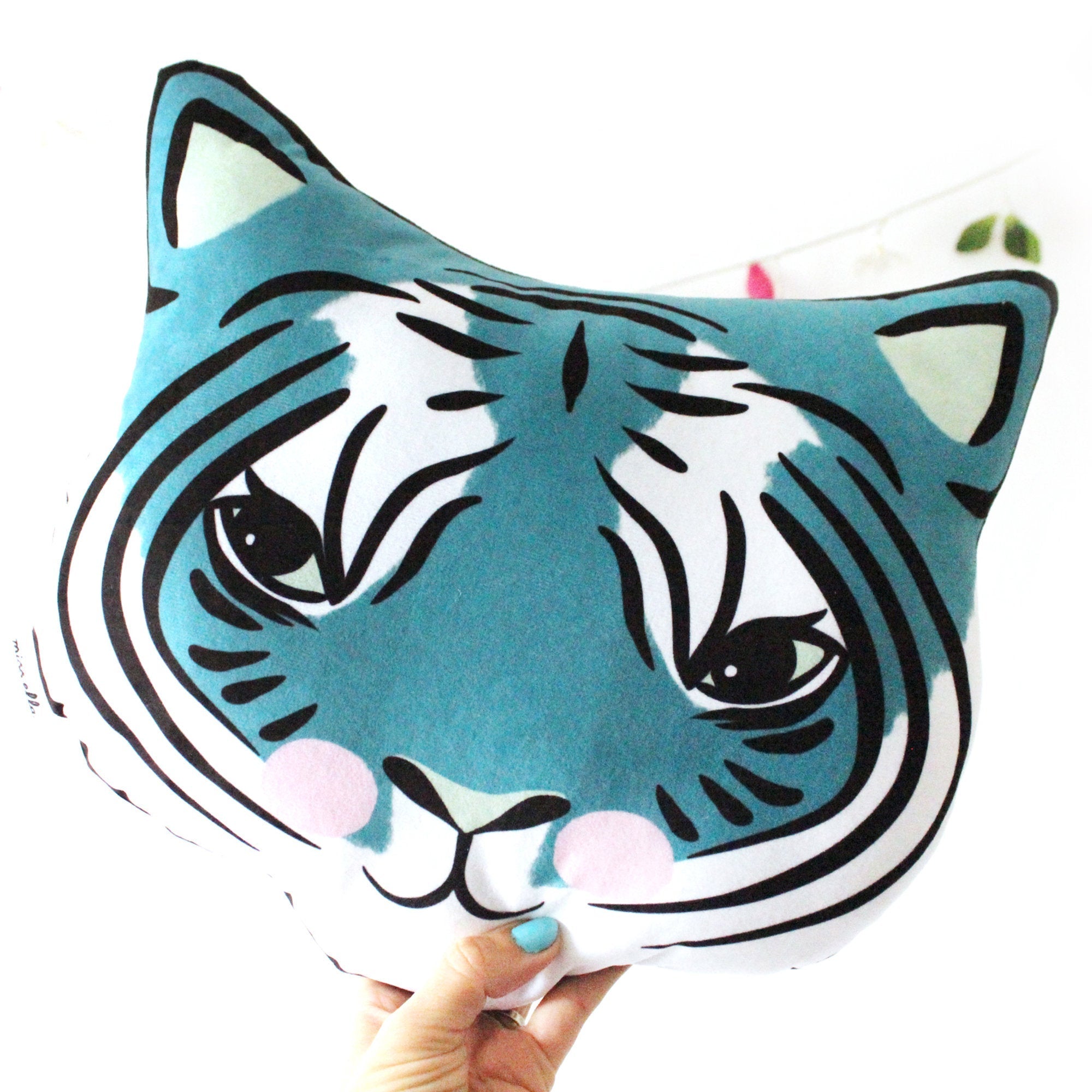 Tiger Cushion - Various Colours