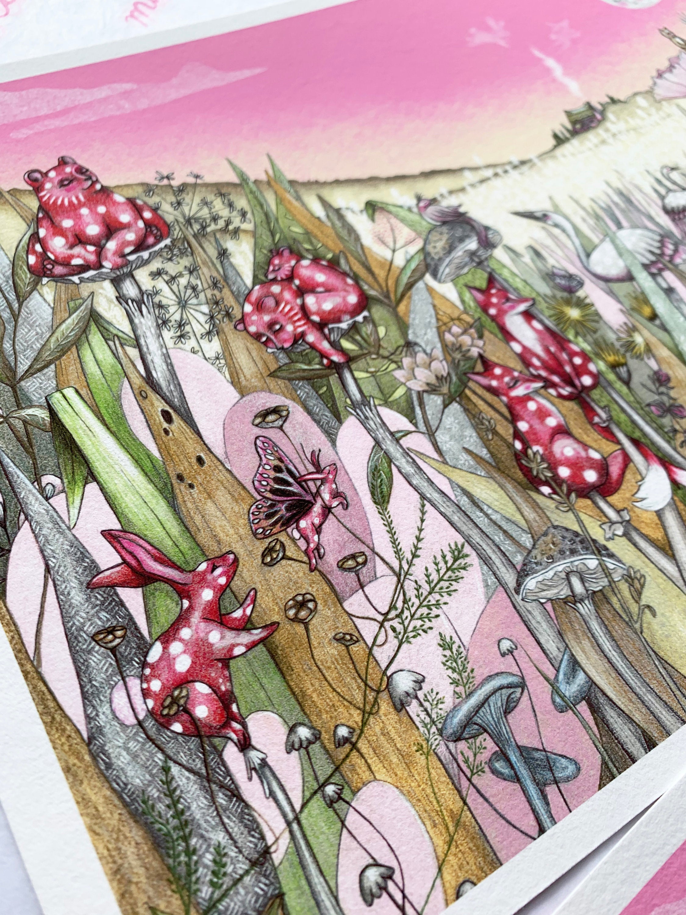 "Amanita Netsuke" Print