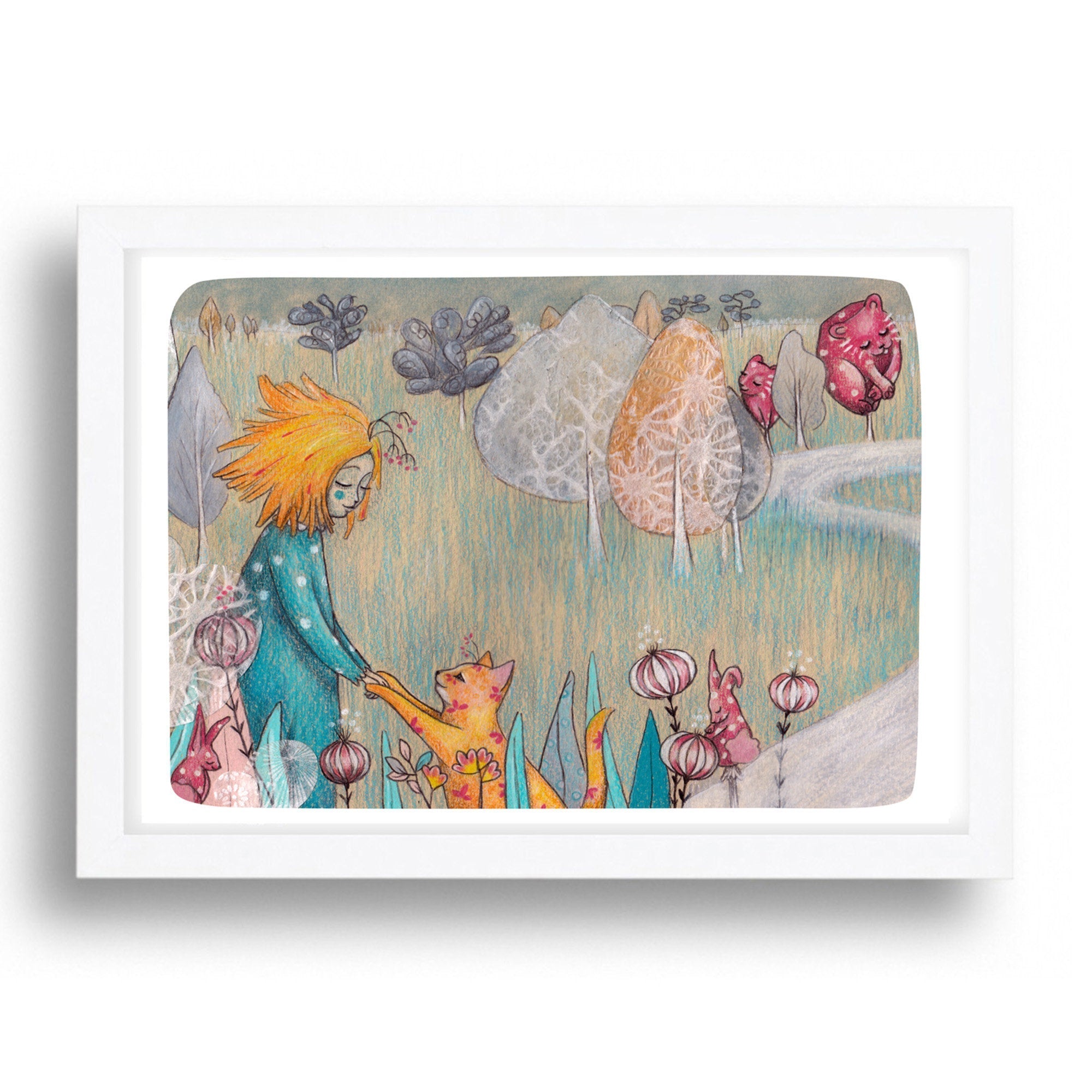 "Go Anywhere You Choose" Print