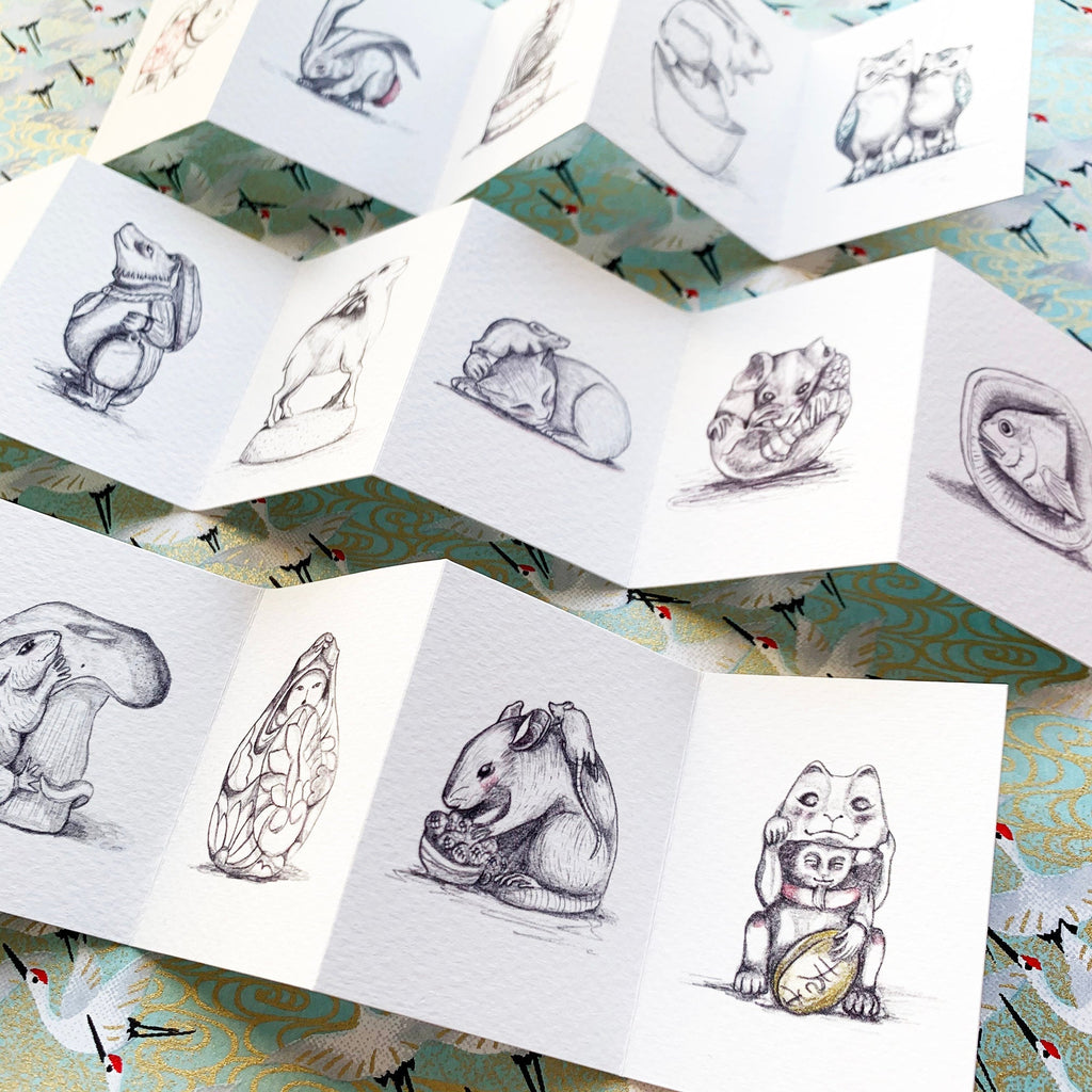 Netsuke Mini Book
