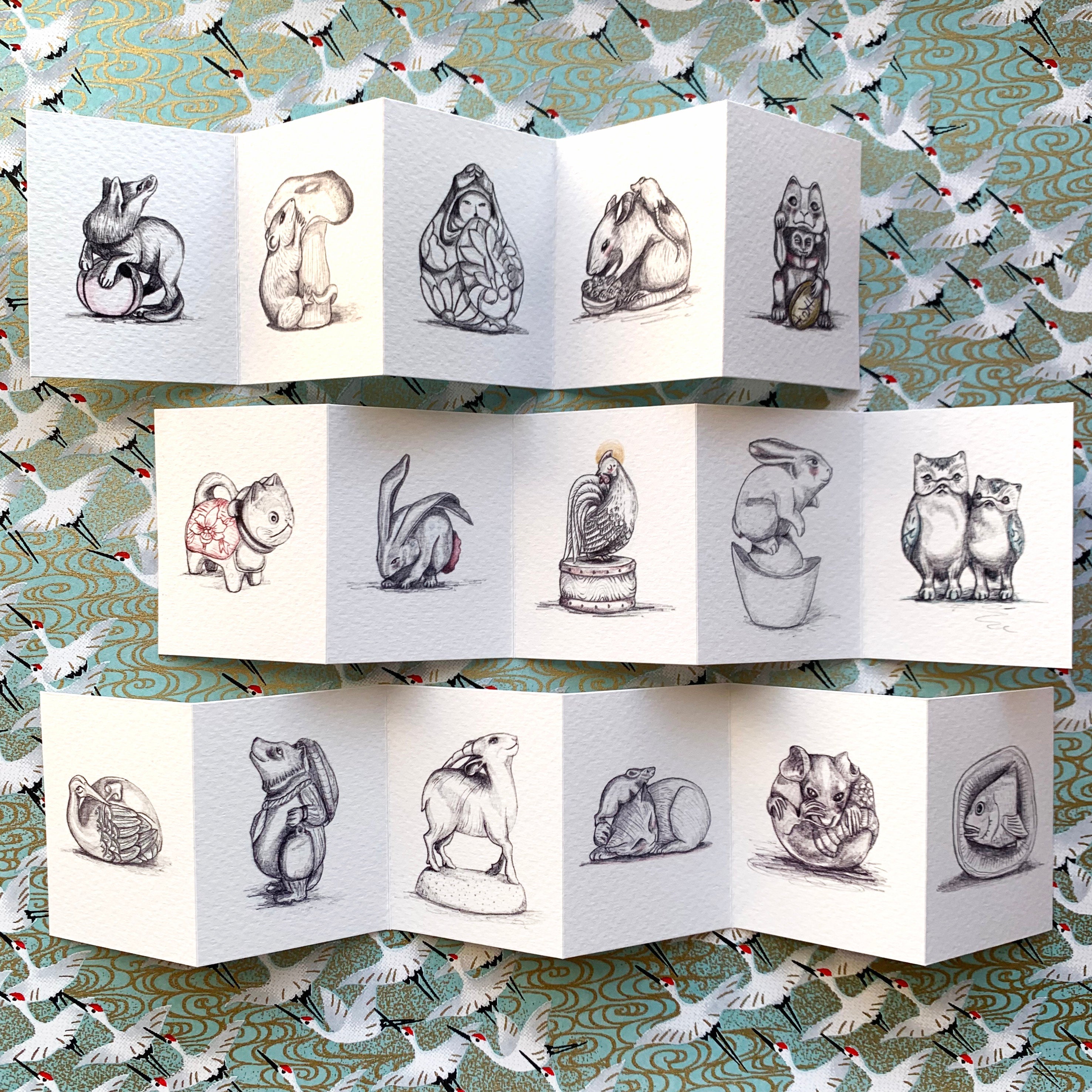 Netsuke Mini Book