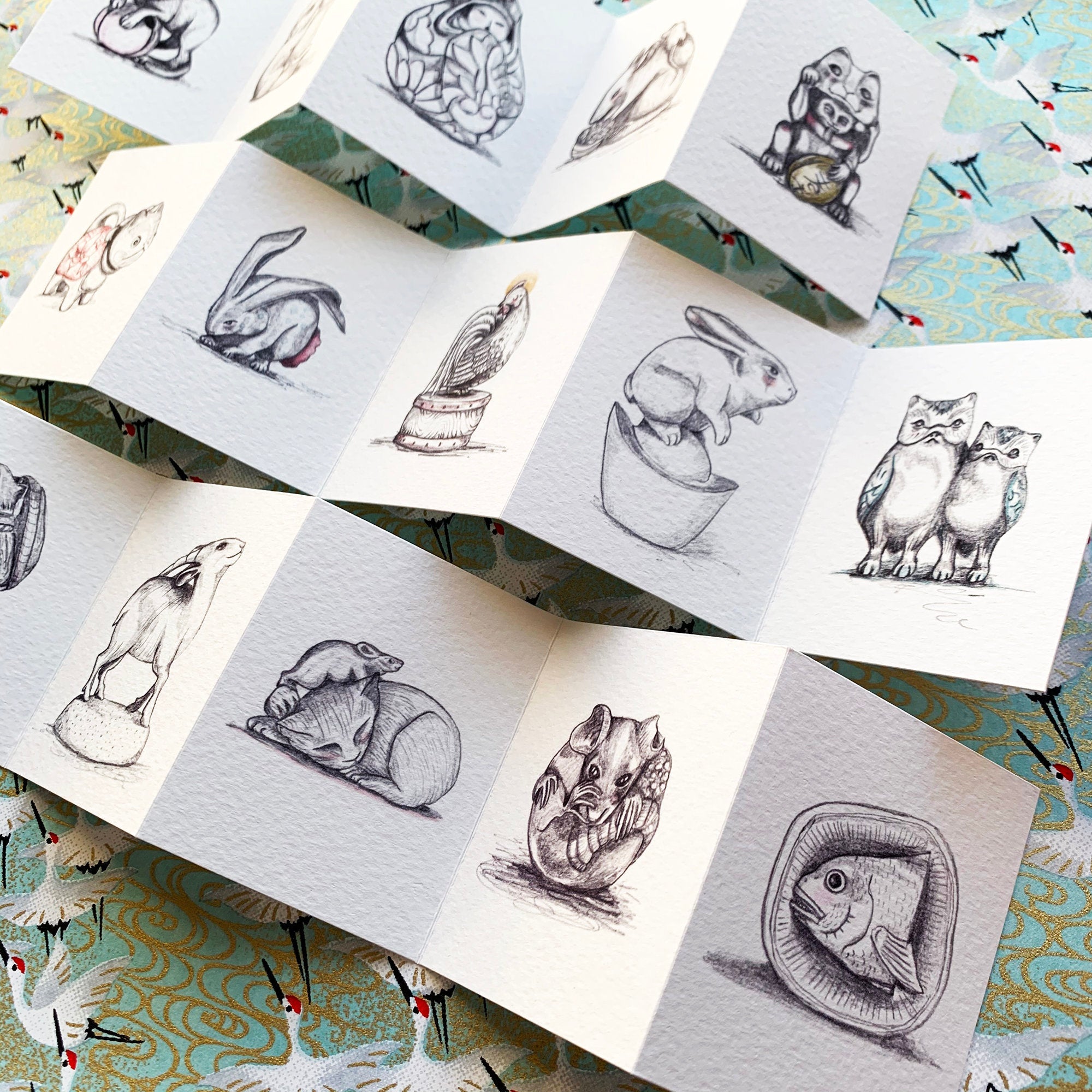 Netsuke Mini Book