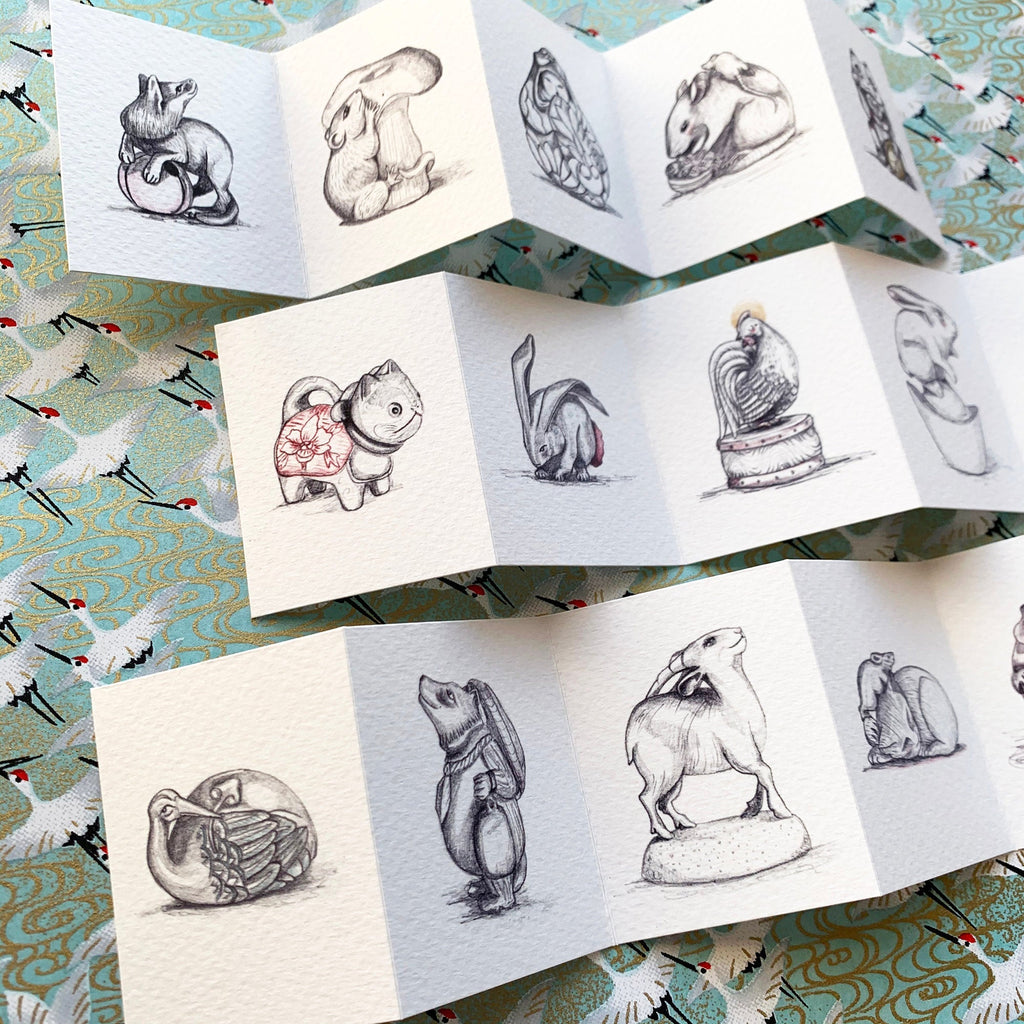 Netsuke Mini Book