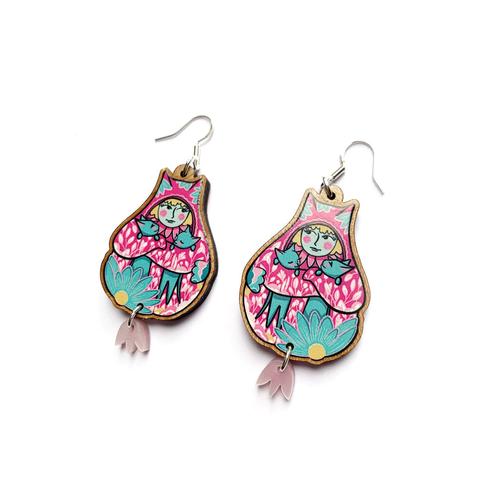Cat Lady Earrings