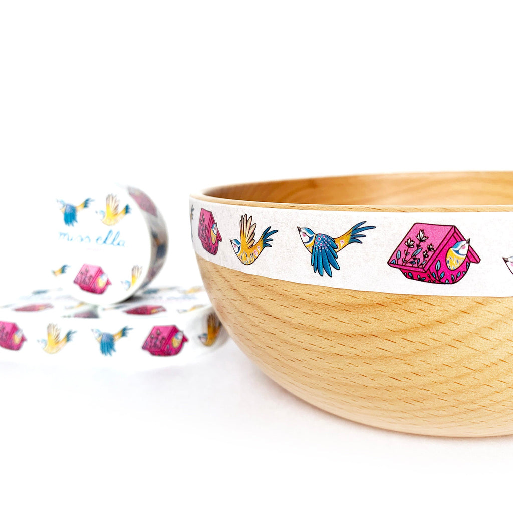 Blue Tit Washi Tape