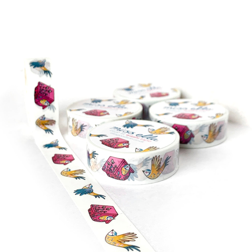 Blue Tit Washi Tape