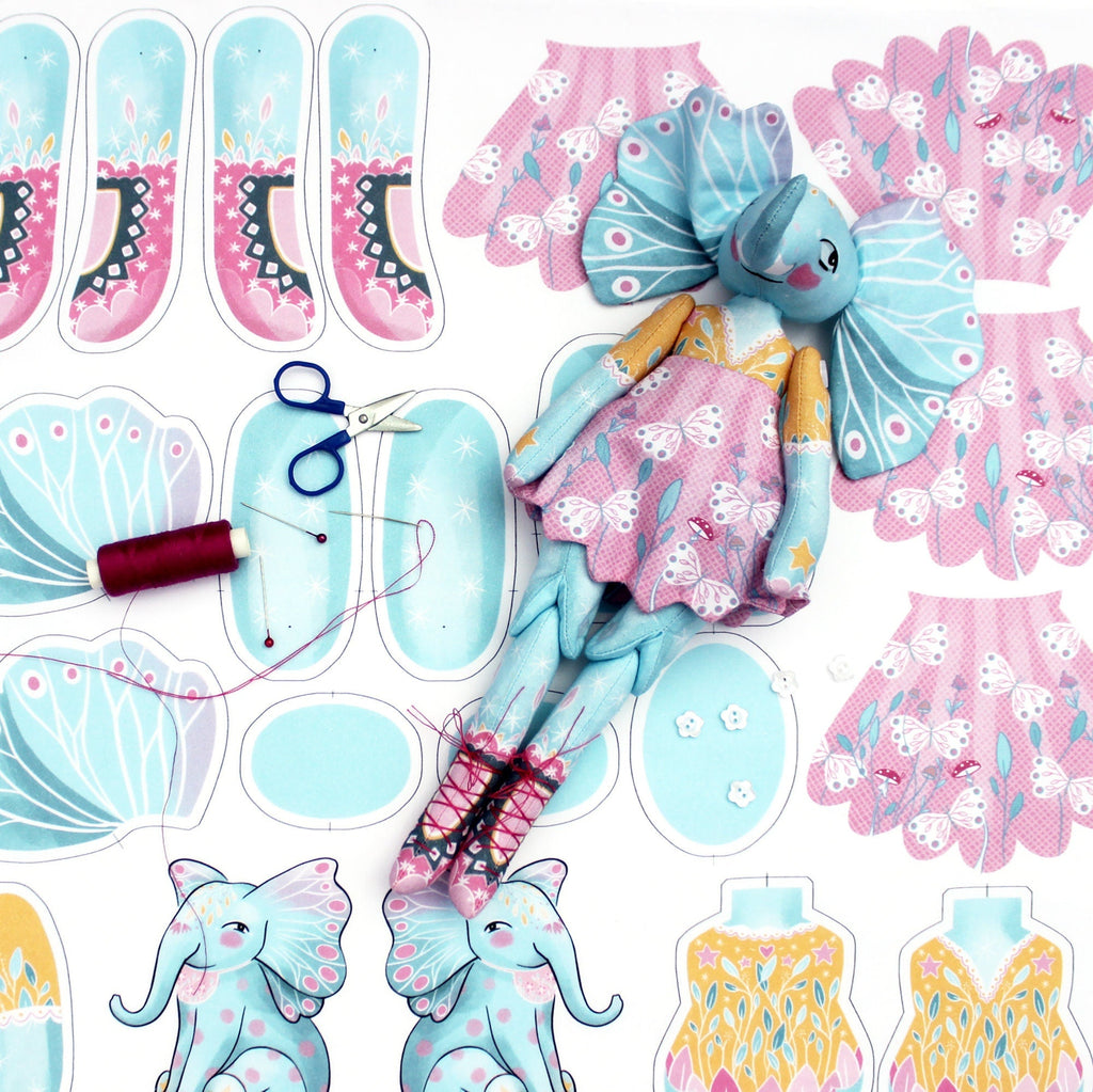 DIY Kit - Esme the Elephant - FREE UK SHIPPING