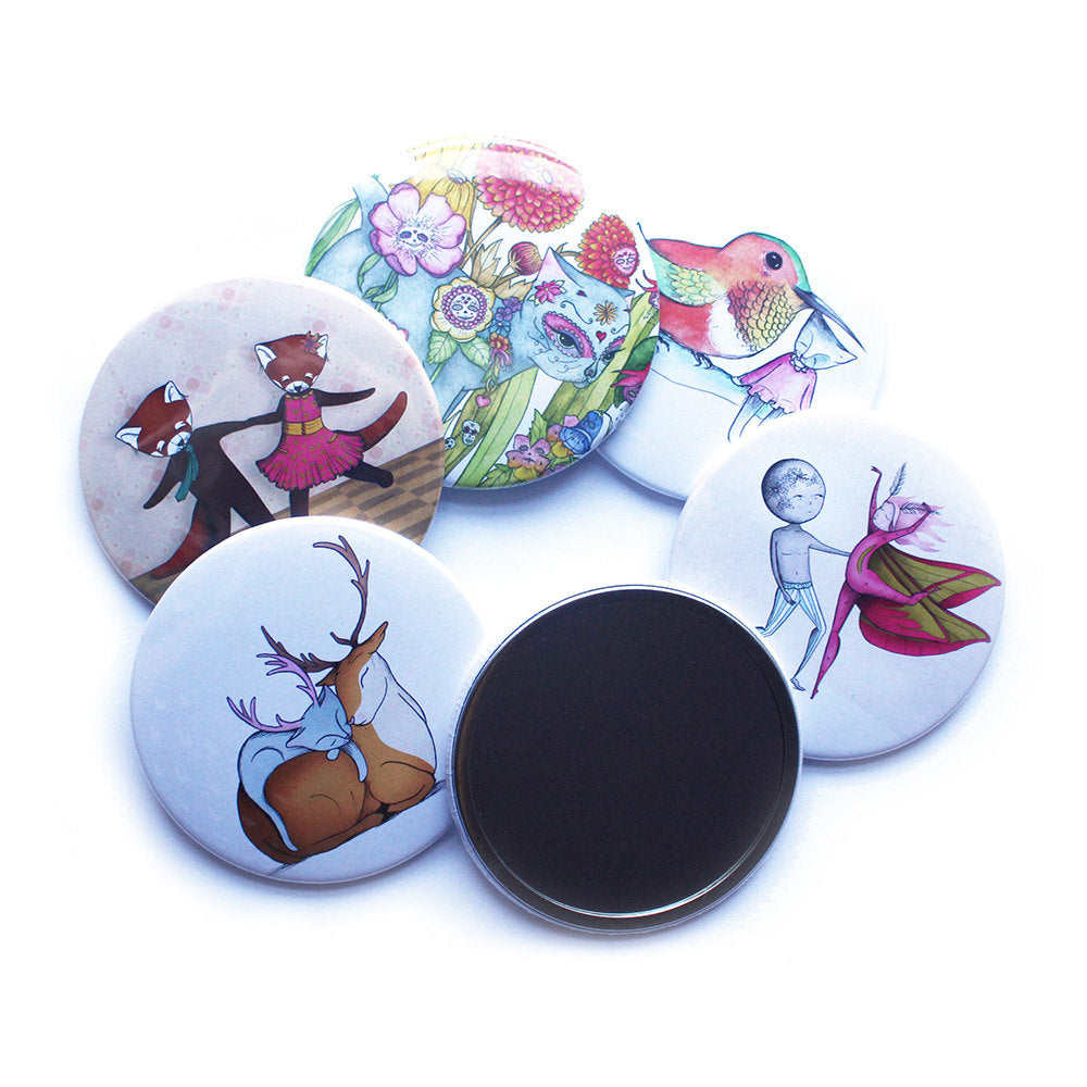 Doll face Pocket Mirror