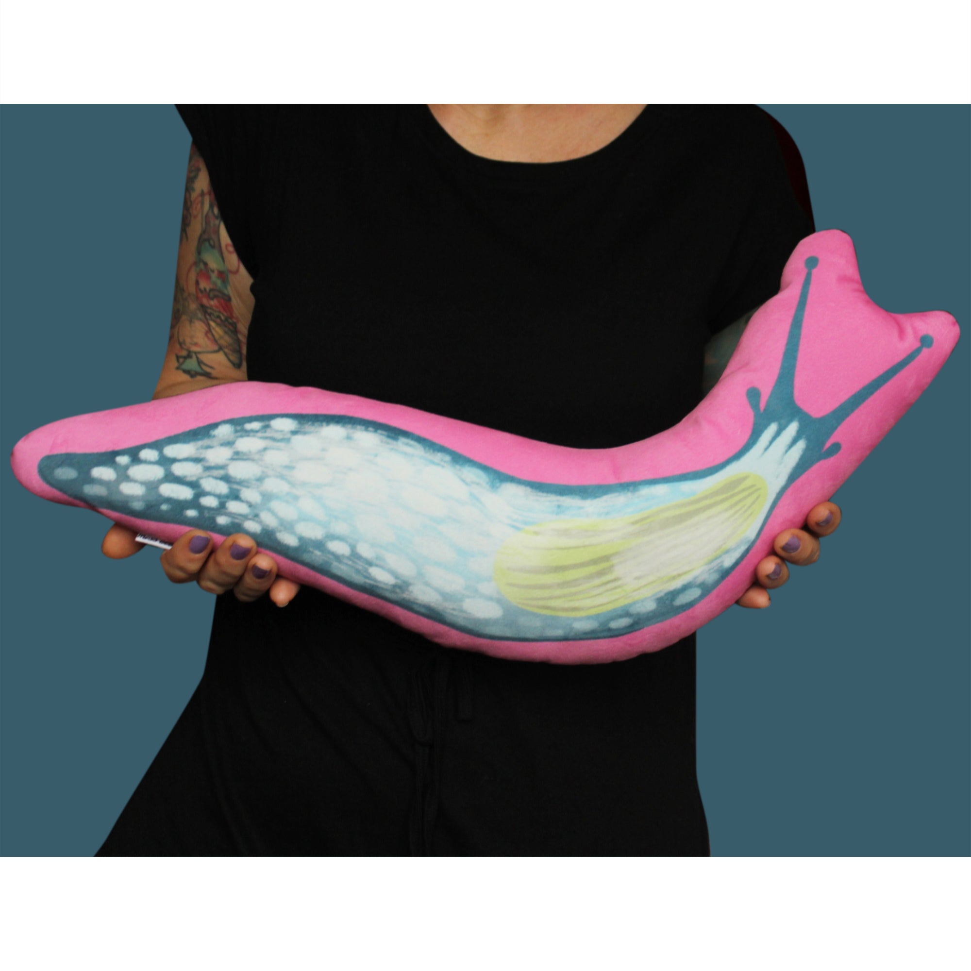 DIY Kit - Slug Cushion! (stuffing not included)