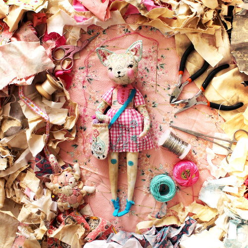 2 DAY Doll Making Workshop at the Cat Cabin (Saturday 15th - Sunday 16th August)